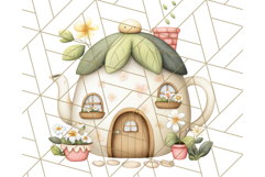Whimsical Fairy Village Clipart PNG for Kids, Fairytales Png Product Image 2