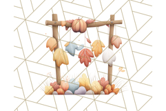 Woodland Apple Orchard Festival PNG Fall Clipart Product Image 2
