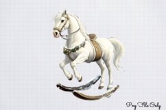 White Rustic Christmas Clipart PNG Product Image 1