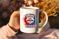 Funny Cat Sarcastic Quote Clipart Sublimation #30 Product Image 2