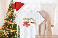 Santa's Favorite Ho Sublimation | Retro Christmas PNG Product Image 3