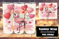 Sublimation Tumbler Template 20oz , Valentines Product Image 1