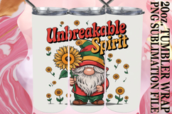 Blissful travels 20oz tumbler wrap, Juneteenth Product Image 1