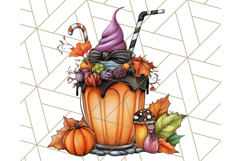 Fall Cottagecore Kitchen Clipart, Cozy Autumn Kitchen PNG Product Image 2