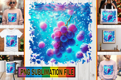 Joyful PNG Designs for Gifts, 3D Fruits Product Image 1