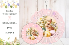 Easter Wind Spinner, Chamomile Wind Spinner Template Product Image 1