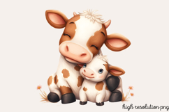 Mothers and Babies Nursery Animals PNG Product Image 1