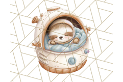 Kawaii Space Creatures Clipart PNG, Galaxy Alien Clip Art Product Image 2