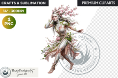 The Vernal Rebirth Dark Fantasy Spring Clipart Product Image 1