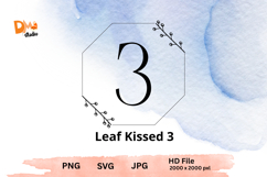 Leaf Kissed Monogram Product Image 1