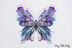 Smoke Butterflies Clipart PNG Product Image 1