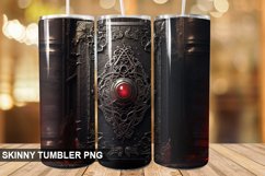 3D Gothic Book Tumbler Design Product Image 1