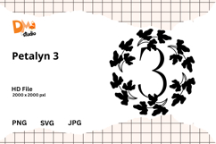 Petalyn Monogram Product Image 1