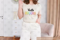 Hello Summer PNG Sublimation | Popsicle PNG | Ice Cream PNG Product Image 3