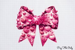 Coquette Valentine Clipart PNG Product Image 1