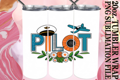 Joyful vibes 20oz tumbler wrap, Profession Product Image 1