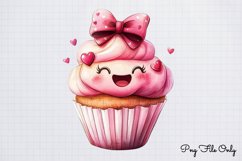 Cute Valentine Kawaii Clipart PNG Product Image 1
