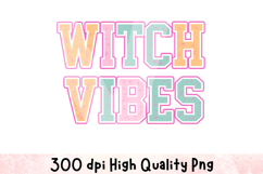 Witch Vibes Clipart Sublimation PNG | Halloween Png Product Image 1
