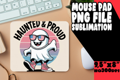 TIMELESS DESK PAD FUN PNG, Funny Ghost Product Image 1