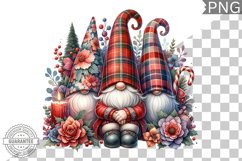 Christmas Gnome Sublimation - Clipart PNG Design Product Image 1