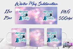 Winter Mug Sublimation | Winter 11 oz |15 oz Mug Sublimation Product Image 13