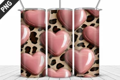 Valentines Love Skinny Tumbler PNG Wrap| Valentines Tumbler Product Image 3
