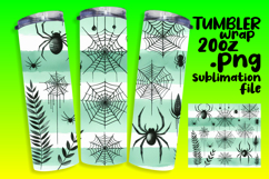 Personalized Tumbler Artwork , Halloween Product Image 1