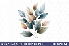 Botanical Sublimation Clipart Product Image 1