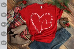 Fa La La La La La La Christmas SVG Design Product Image 1