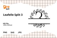 Leafelle Split Monogram Product Image 1