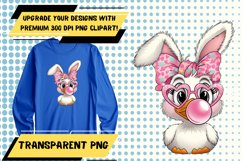 Lovely PNG Artwork for Custom T-Shirts , Cute Easter Product Image 1