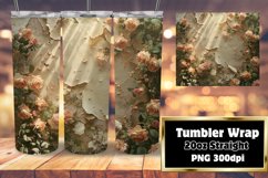 Northern Lights 3D Tumbler Art - Sublimation Product Image 1