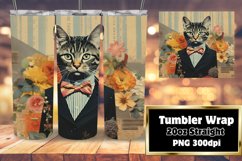 Feline Fantasia Tumbler Wrap for 20oz Sublimation Product Image 1