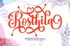 Rosthila Font Duo Product Image 1