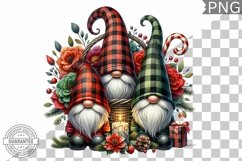 Christmas Gnome Sublimation - Clipart PNG Bundle Product Image 6