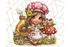 Gnomes at Work Clipart PNG, Cute Gnomes PNG Illustration Product Image 2
