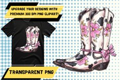 Spring Spectacle: Watercolor Floral Sublimation Product Image 1