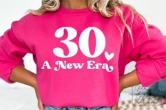 30 A New Era SVG - Hello Thirty SVG 30th Birthday Shirt SVG Product Image 3