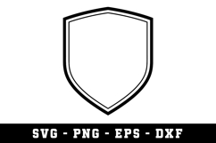 Tampler Shield Svg Design| SVG Cut files | Cricut Product Image 1