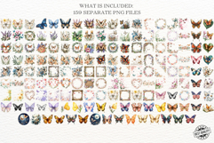 Spring Butterfly Clipart Product Image 3