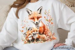 Mothers Day Animals Clipart PNG Product Image 1