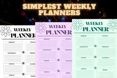 best simplest weekly planner freebie 62,free Weekly planner Product Image 2