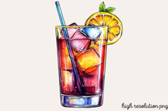 Summer Decorations Clipart PNG Product Image 1