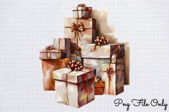 Olive Green Christmas Clipart Product Image 1