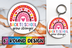 Enchanted Keychain PNG Style, Back To School Product Image 1