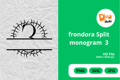 Frondora Split Monogram Product Image 1