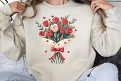 Cute Watercolor Valentines Day Clipart PNG Product Image 1