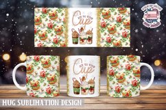 Christmas Mug Wrap Sublimation Joy to your Cup Quote Product Image 1