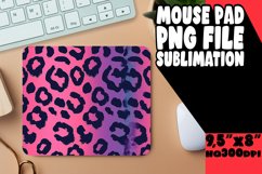 Glittering Leopard Print Mouse Pad Design Patterns PNG Product Image 1