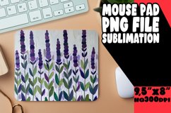 Vibrant Spring Garden Mouse Pad Design Product Image 1